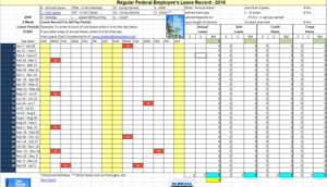 Federal Leave Chart 2018